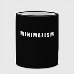 Кружка 3D Minimalism, цвет: 3D-черный кант — фото 2