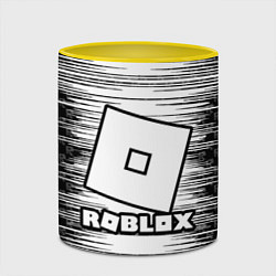 Кружка 3D Roblox, цвет: 3D-белый + желтый — фото 2