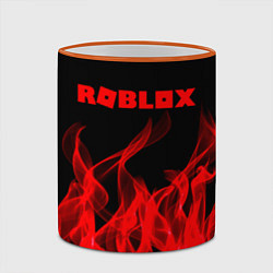 Кружка 3D ROBLOX, цвет: 3D-оранжевый кант — фото 2