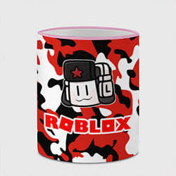 Кружка 3D ROBLOX, цвет: 3D-розовый кант — фото 2