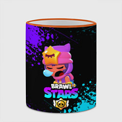 Кружка 3D BRAWL STARS SANDY, цвет: 3D-оранжевый кант — фото 2