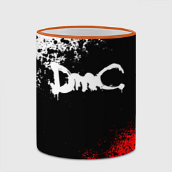 Кружка 3D DEVIL MAY CRY DMC, цвет: 3D-оранжевый кант — фото 2