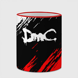 Кружка 3D DEVIL MAY CRY DMC, цвет: 3D-красный кант — фото 2