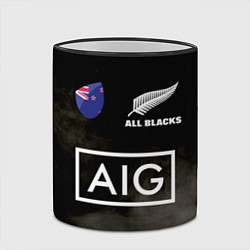 Кружка 3D ALL BLACKS, цвет: 3D-черный кант — фото 2
