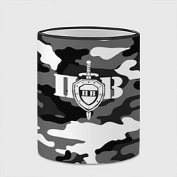 Кружка 3D Пограничные Войска, цвет: 3D-черный кант — фото 2