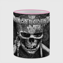 Кружка 3D Iron Maiden, цвет: 3D-розовый кант — фото 2