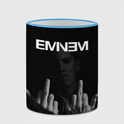 Кружка 3D EMINEM, цвет: 3D-небесно-голубой кант — фото 2