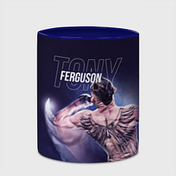 Кружка 3D Tony Ferguson, цвет: 3D-белый + синий — фото 2