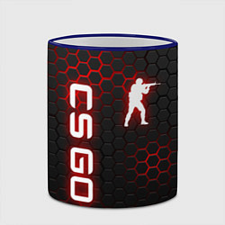 Кружка 3D CS GO, цвет: 3D-синий кант — фото 2