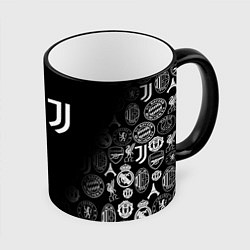 Кружка 3D JUVENTUS, цвет: 3D-черный кант