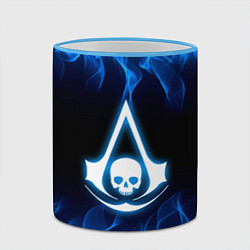 Кружка 3D Assassin??s Creed, цвет: 3D-небесно-голубой кант — фото 2