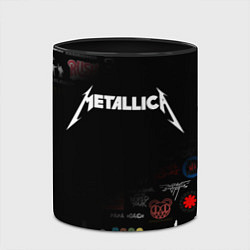Кружка 3D Metallica, цвет: 3D-белый + черный — фото 2