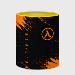 Кружка 3D HALF-LIFE, цвет: 3D-белый + желтый — фото 2