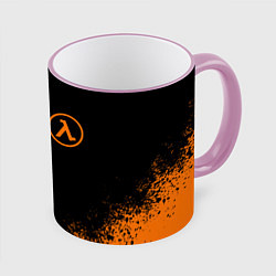 Кружка 3D HALF-LIFE, цвет: 3D-розовый кант