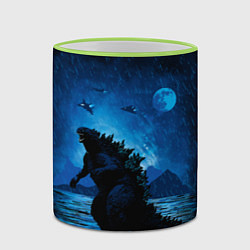 Кружка 3D GODZILLA, цвет: 3D-светло-зеленый кант — фото 2