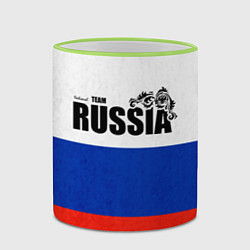 Кружка 3D Russia, цвет: 3D-светло-зеленый кант — фото 2