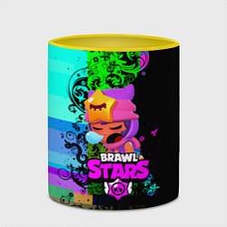 Кружка 3D BRAWL STARS SANDY, цвет: 3D-белый + желтый — фото 2