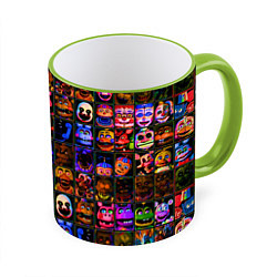 Кружка цветная Five Nights At Freddy's