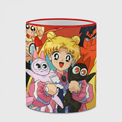 Кружка 3D СЕЙЛОР МУН, цвет: 3D-красный кант — фото 2