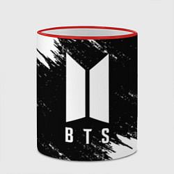 Кружка 3D BTS, цвет: 3D-красный кант — фото 2