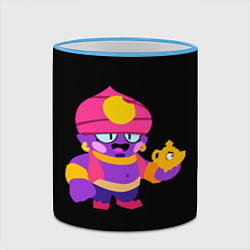 Кружка 3D Brawl Stars Gene, цвет: 3D-небесно-голубой кант — фото 2