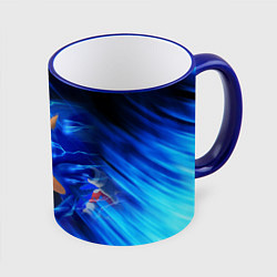 Кружка 3D SONIC, цвет: 3D-синий кант
