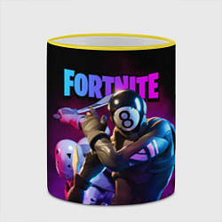 Кружка 3D FORTNITE, цвет: 3D-желтый кант — фото 2