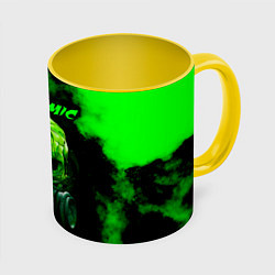 Кружка цветная Пандемия