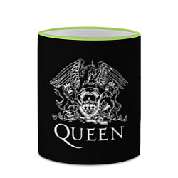 Кружка 3D QUEEN, цвет: 3D-светло-зеленый кант — фото 2
