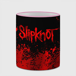 Кружка 3D Slipknot 9, цвет: 3D-розовый кант — фото 2