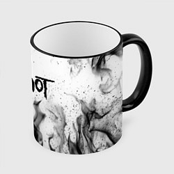 Кружка 3D SLIPKNOT, цвет: 3D-черный кант