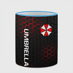 Кружка 3D UMBRELLA CORP, цвет: 3D-небесно-голубой кант — фото 2