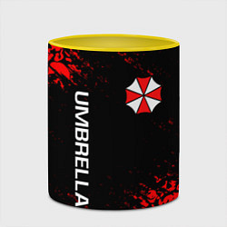 Кружка 3D UMBRELLA CORP, цвет: 3D-белый + желтый — фото 2