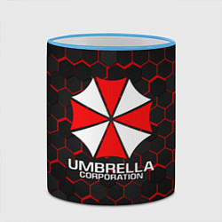 Кружка 3D UMBRELLA CORP, цвет: 3D-небесно-голубой кант — фото 2