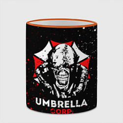 Кружка 3D RESIDENT EVIL 3, цвет: 3D-оранжевый кант — фото 2