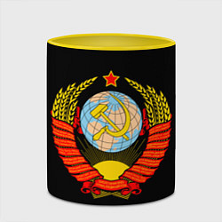 Кружка 3D СССР, цвет: 3D-белый + желтый — фото 2