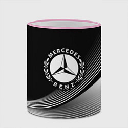 Кружка 3D MERCEDES-BENZ, цвет: 3D-розовый кант — фото 2