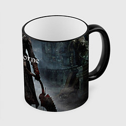 Кружка 3D Bloodborne, цвет: 3D-черный кант