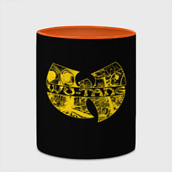 Кружка 3D Wu-Tang Clan, цвет: 3D-белый + оранжевый — фото 2