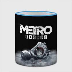 Кружка 3D METRO EXODUS, цвет: 3D-небесно-голубой кант — фото 2