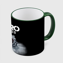 Кружка 3D METRO EXODUS, цвет: 3D-зеленый кант
