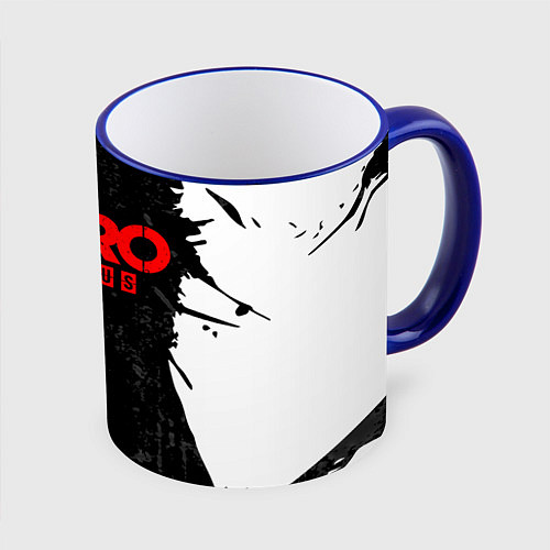 Кружка цветная METRO EXODUS / 3D-Синий кант – фото 1