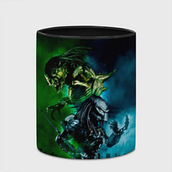 Кружка 3D PREDATOR, цвет: 3D-белый + черный — фото 2