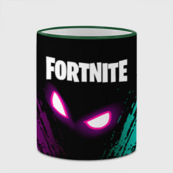 Кружка 3D FORTNITE, цвет: 3D-зеленый кант — фото 2