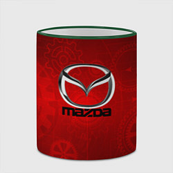 Кружка 3D MAZDA, цвет: 3D-зеленый кант — фото 2
