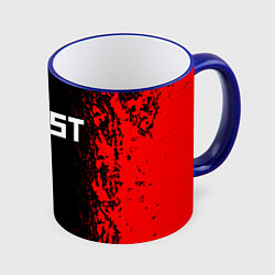 Кружка 3D RUST, цвет: 3D-синий кант