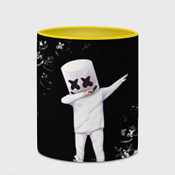 Кружка 3D Marshmello, цвет: 3D-белый + желтый — фото 2