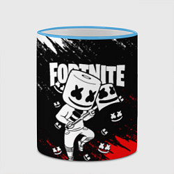Кружка 3D FORTNITE x MARSHMELLO, цвет: 3D-небесно-голубой кант — фото 2