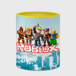Кружка 3D ROBLOX 5, цвет: 3D-белый + желтый — фото 2