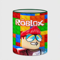 Кружка 3D ROBLOX 3, цвет: 3D-зеленый кант — фото 2